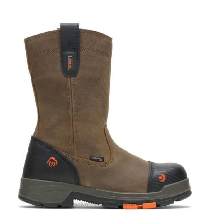 men_blade_lx_waterproof_carbonmax_10_wellington_vzrn82_brown_wolverine.jpg Men Blade LX Waterproof CarbonMAX 10" Wellington VZRN82 Brown Wolverine - Image 1