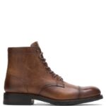 Men BLVD Cap-Toe Boot VZRN210 Tan Wolverine