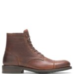 Men BLVD Cap-Toe Boot VZRN212 Pebble Brown Wolverine