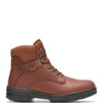 Men DuraShocks SR Steel-Toe Direct-Attach 6" Work Boot VZRN1 Brown Wolverine