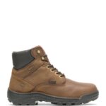Men Durbin Waterproof 6" Steel-Toe Work Boot VZRN140 Brown Wolverine