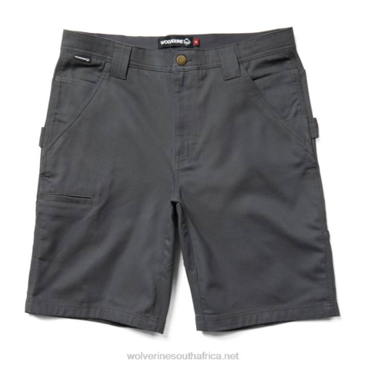 men_guardian_cotton_work_short_vzrn325_onyx_wolverine.jpg Men Guardian Cotton Work Short VZRN325 Onyx Wolverine - Image 1