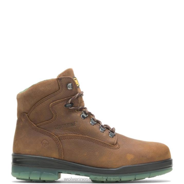 men_i_90_durashocks_waterproof_insulated_steel_toe_6_work_boot_vzrn18_brown_wolverine.jpg Men I-90 DuraShocks Waterproof Insulated Steel Toe 6" Work Boot VZRN18 Brown Wolverine - Image 1