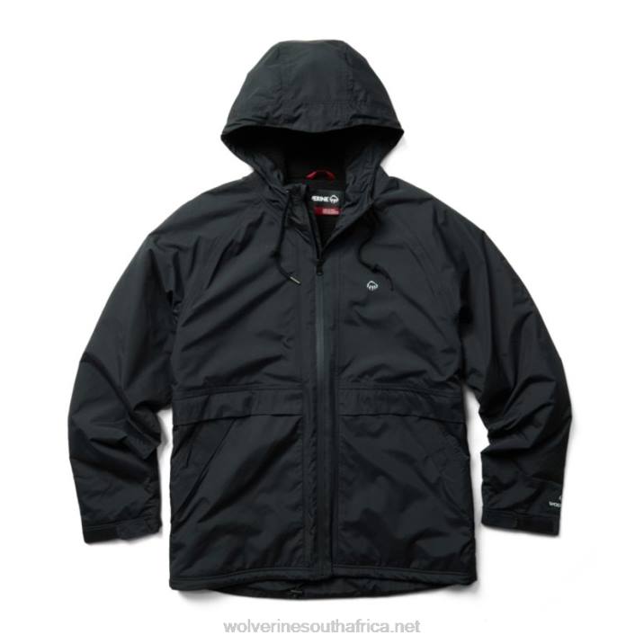 men_i_90_sherpa_lined_rain_jacket_vzrn246_black_wolverine.jpg Men I-90 Sherpa Lined Rain Jacket VZRN246 Black Wolverine - Image 1