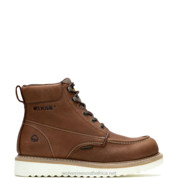 men_loader_6_wedge_boot_vzrn141_cafe_wolverine.jpg Men Loader 6" Wedge Boot VZRN141 Cafe Wolverine - Image 1
