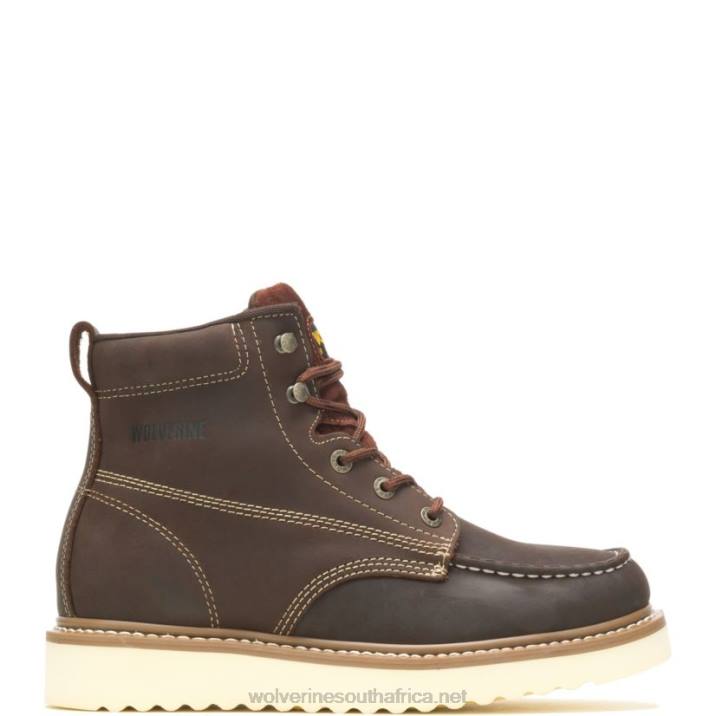 men_loader_6_wedge_boot_vzrn180_brown_wolverine.jpg Men Loader 6" Wedge Boot VZRN180 Brown Wolverine - Image 1