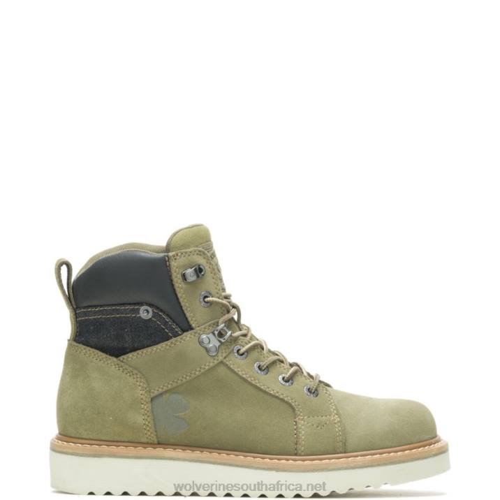men_lucky_brand_worker_vzrn160_burnt_olive_wolverine.jpg Men Lucky Brand Worker VZRN160 Burnt Olive Wolverine - Image 1