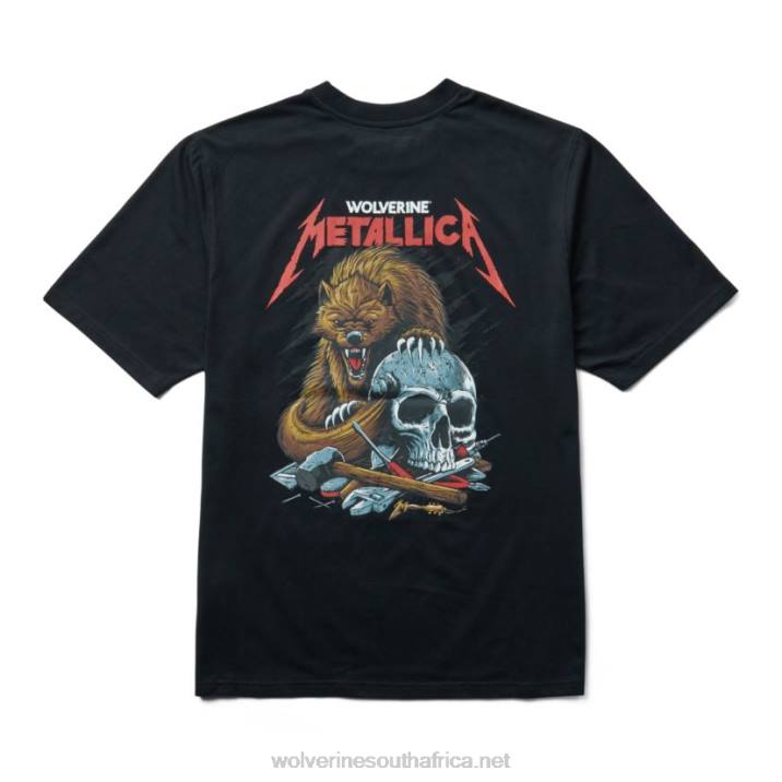 men_metallica_scholars_collection_graphic_tee_vzrn319_black_wolverine.jpg Men Metallica Scholars Collection Graphic Tee VZRN319 Black Wolverine - Image 1