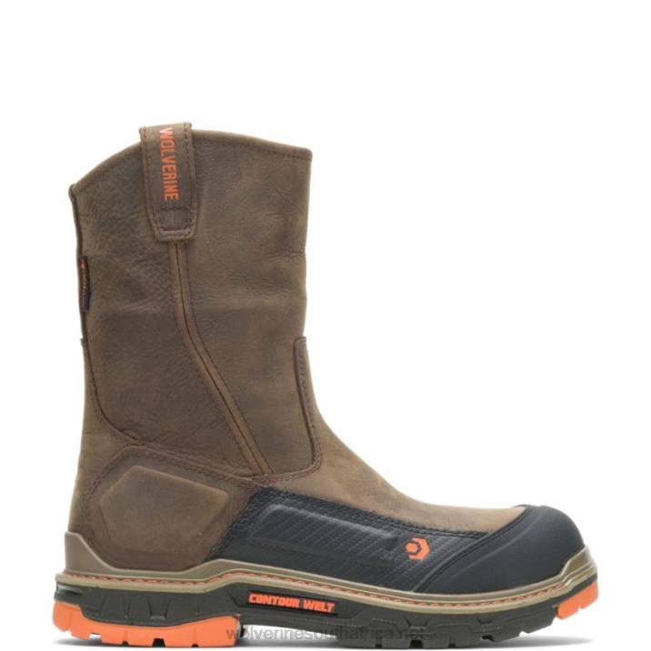men_overpass_carbonmax_wellington_boot_vzrn75_dark_coffee_wolverine.jpg Men Overpass CarbonMAX Wellington Boot VZRN75 Dark Coffee Wolverine - Image 1