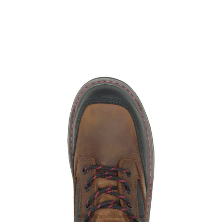 Men Raider DuraShocks Heavy Duty 6" CarbonMax Work Boot VZRN48 Brown Wolverine - Image 5