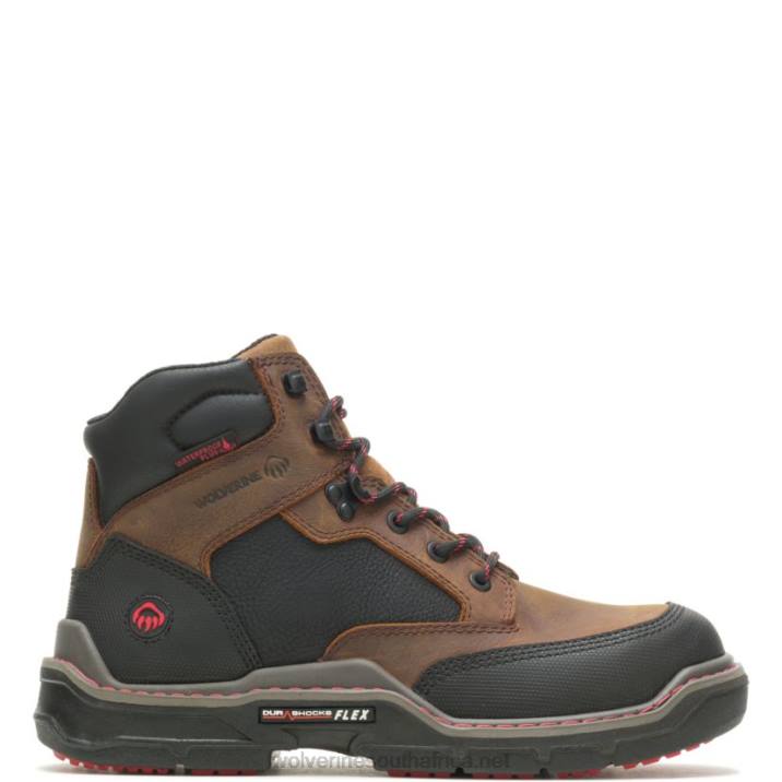 men_raider_durashocks_heavy_duty_6_carbonmax_work_boot_vzrn48_brown_wolverine.jpg Men Raider DuraShocks Heavy Duty 6" CarbonMax Work Boot VZRN48 Brown Wolverine - Image 1