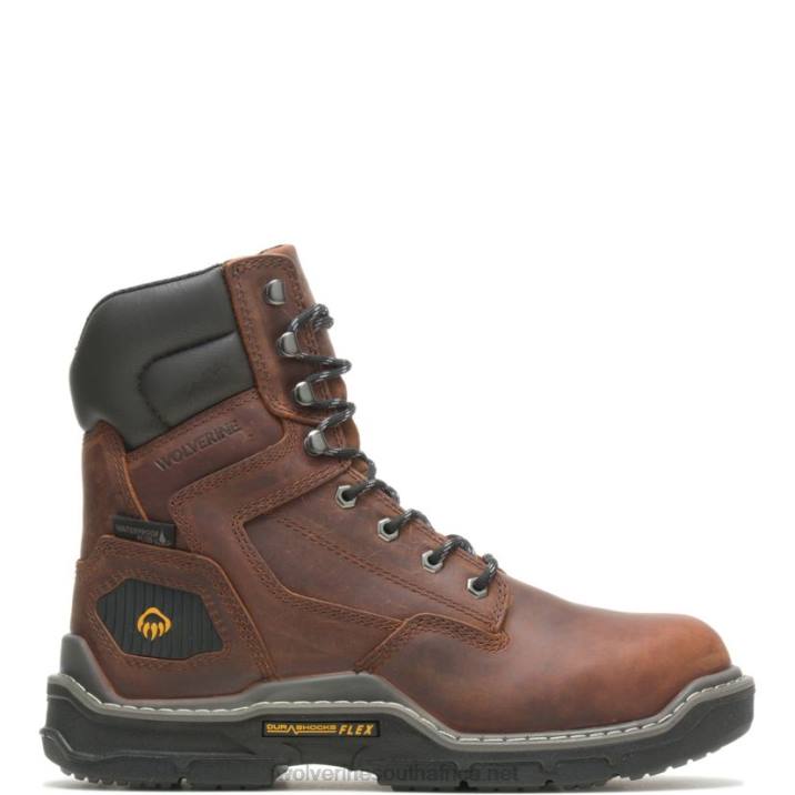 men_raider_durashocks_insulated_8_carbonmax_boot_vzrn31_peanut_wolverine.jpg Men Raider DuraShocks Insulated 8" CarbonMAX Boot VZRN31 Peanut Wolverine - Image 1