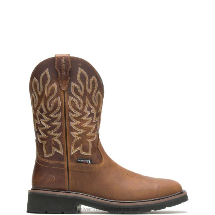 men_rancher_waterproof_steel_toe_wellington_vzrn71_conker_wolverine.jpg Men Rancher Waterproof Steel-Toe Wellington VZRN71 Conker Wolverine - Image 1