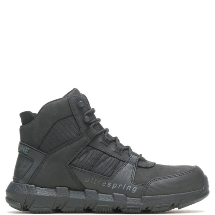 Men Rev UltraSpring DuraShocks Vent CarbonMax Work Boot VZRN20 Black Wolverine - Image 1