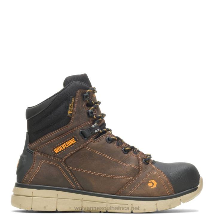 men_rigger_epx_carbonmax_safety_toe_6_boot_vzrn57_summer_brown_wolverine.jpg Men Rigger EPX CarbonMAX Safety Toe 6" Boot VZRN57 Summer Brown Wolverine - Image 1
