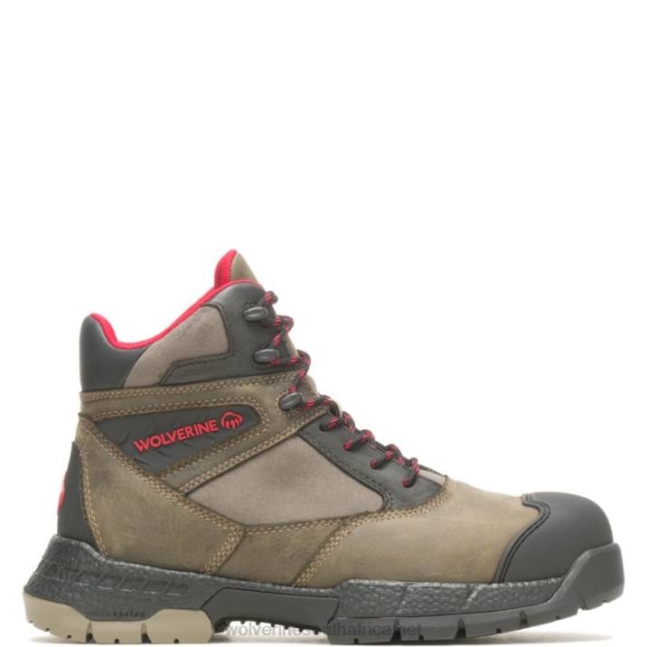 Men Rush UltraSpring 6" CarbonMax Work Boot VZRN136 Bungee Cord Wolverine - Image 1
