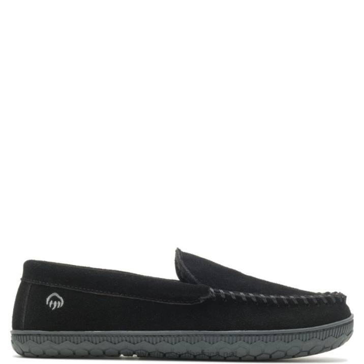 men_venetian_slipper_vzrn207_black_wolverine.jpg Men Venetian Slipper VZRN207 Black Wolverine - Image 1