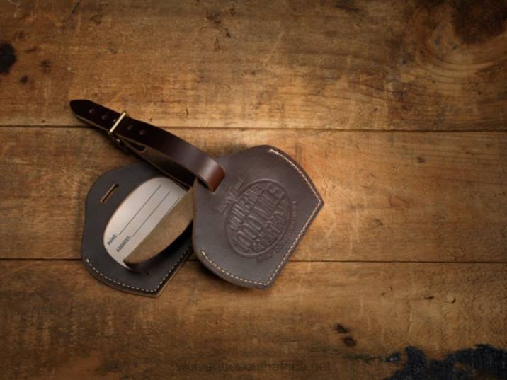 Unisex 1000 Mile Luggage Tag VZRN335 Brown Wolverine - Image 1