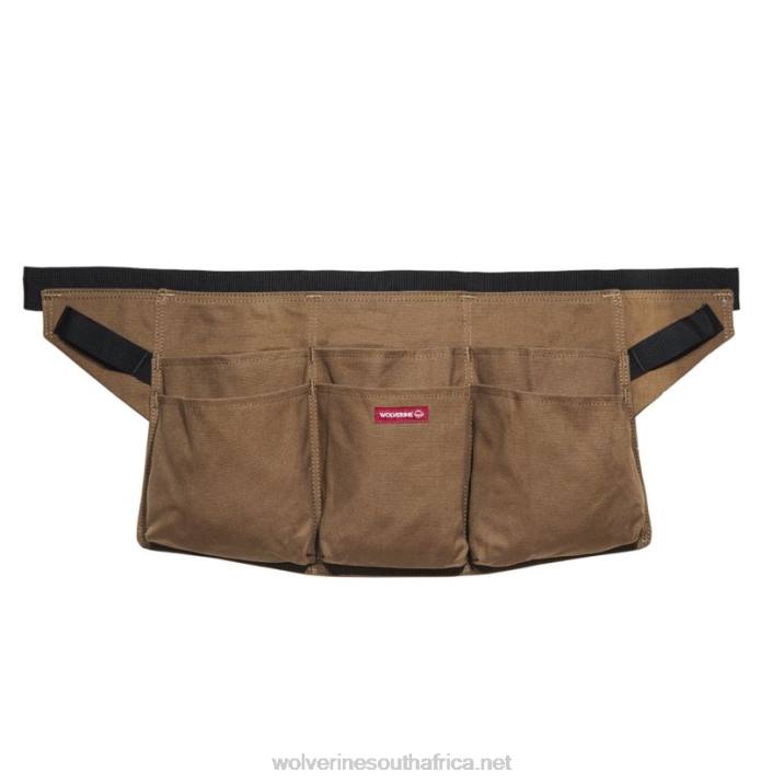 unisex_guardian_cotton_waist_apron_vzrn265_chestnut_wolverine.jpg Unisex Guardian Cotton Waist Apron VZRN265 Chestnut Wolverine - Image 1