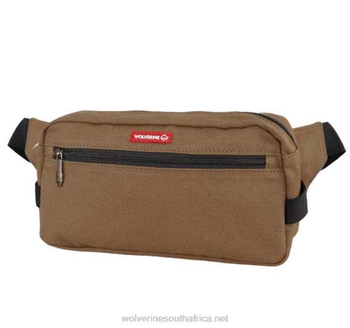 unisex_guardian_cotton_waist_pack_vzrn296_chestnut_wolverine.jpg Unisex Guardian Cotton Waist Pack VZRN296 Chestnut Wolverine - Image 1