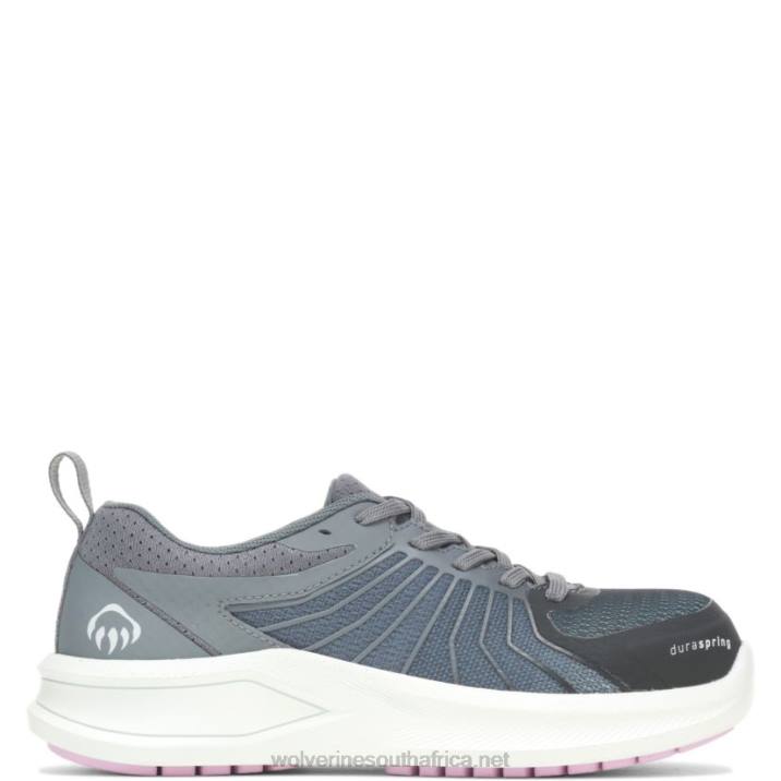 women_bolt_vent_durashocks_carbonmax_shoe_vzrn118_steel_grey_wolverine.jpg Women Bolt Vent DuraShocks CarbonMAX Shoe VZRN118 Steel Grey Wolverine - Image 1