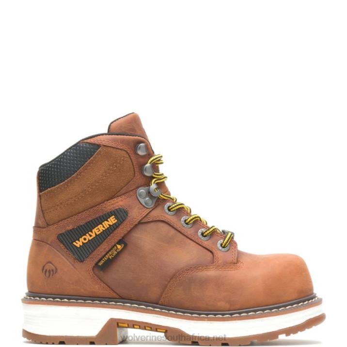 Women Hellcat UltraSpring CarbonMAX 6" Work Boot VZRN114 Brown Wolverine - Image 1